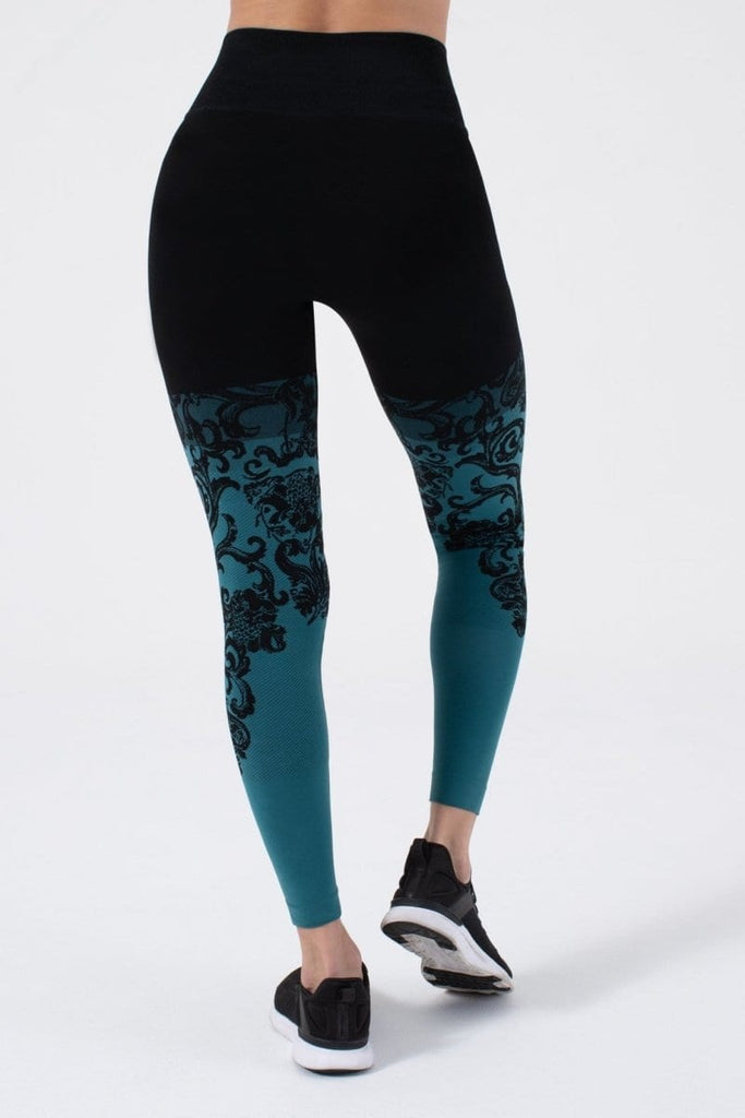 Aleksandra Legging P4633:P4633-Green Tambourine-S/M - NUX