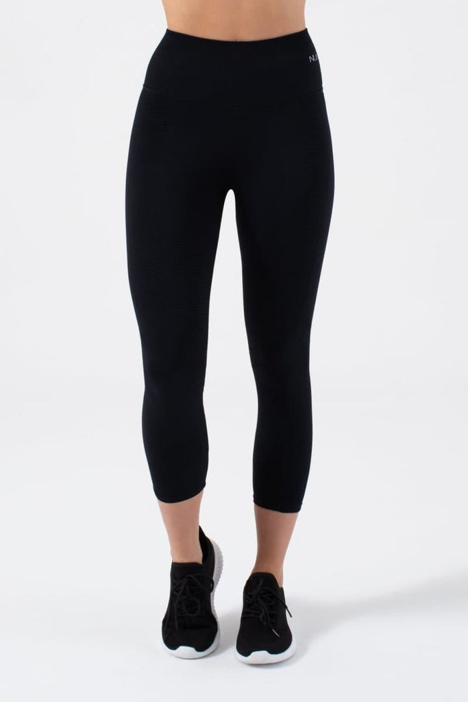 One By One 7/8 Legging P4901:P4901-Black-S - NUX