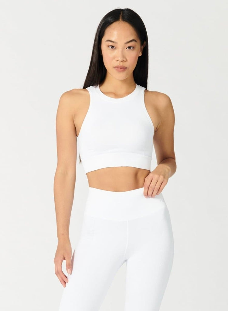 One By One Crop T4515:T4515-White-XS - NUX