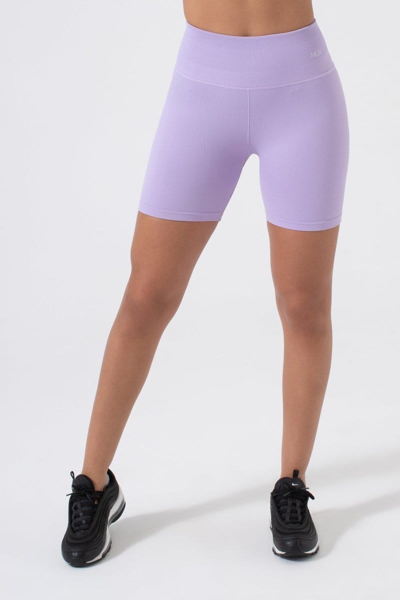 Purple workout shorts online